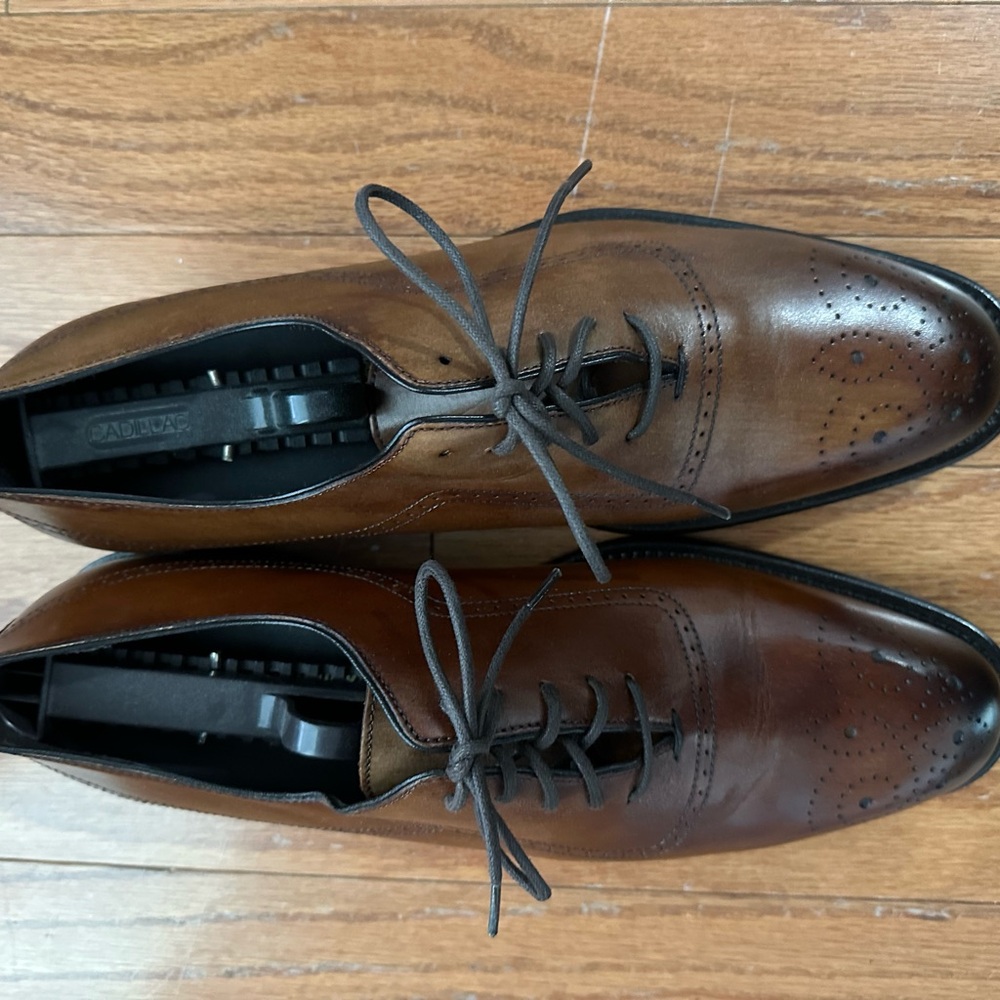 Johnston and Murphy Brown Leather Oxfords
